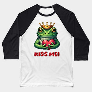 Frog Prince 89 Baseball T-Shirt